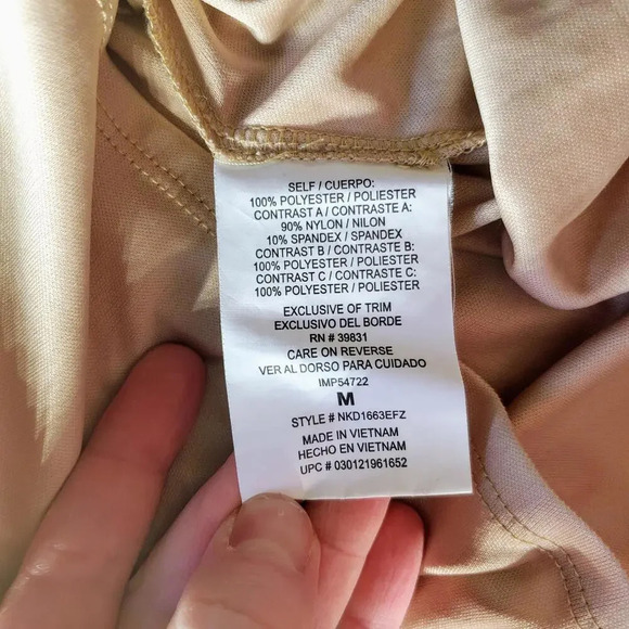 Rewind Lacey Sleeveless Pleated Skirt Party Dress Juniors Size Medium - Picture 5 of 12